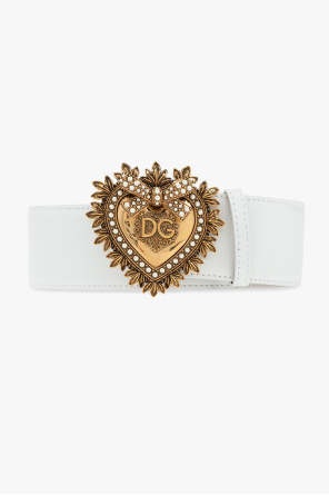 Dolce & Gabbana heart-pattern silk tie