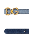 Dolce & Gabbana BLUE Denim belt