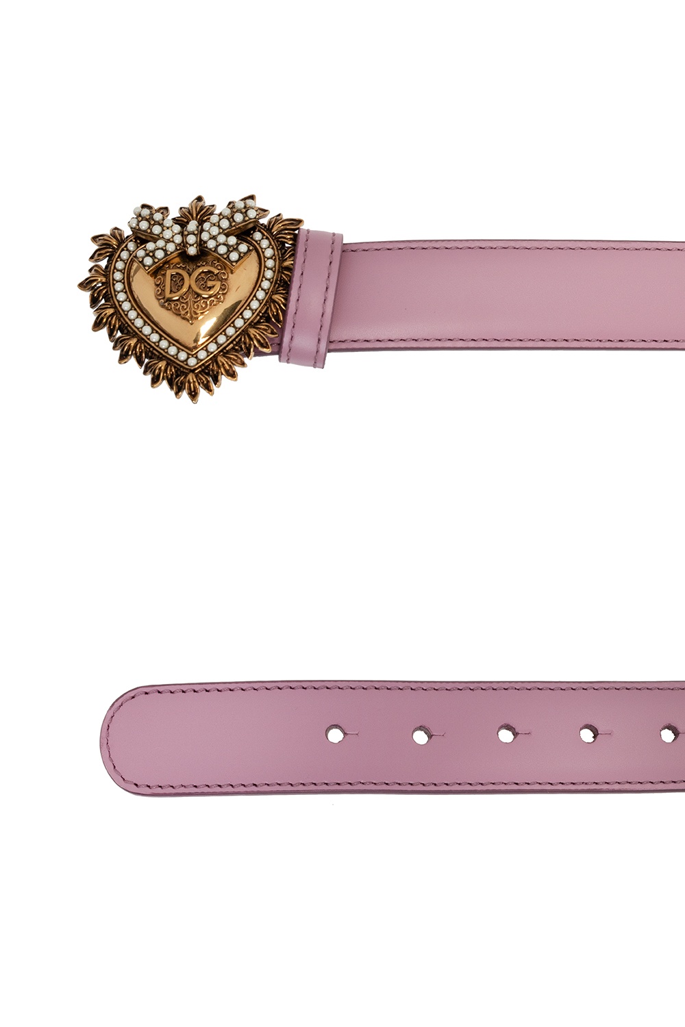 Pink Embellished belt Dolce & Gabbana - Vitkac Germany