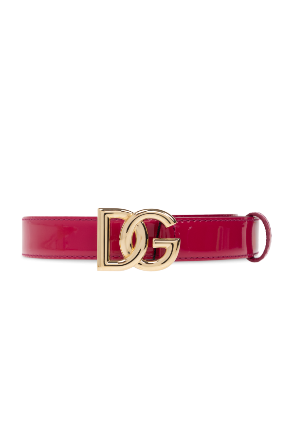 Leather belt with logo od Dolce & Gabbana