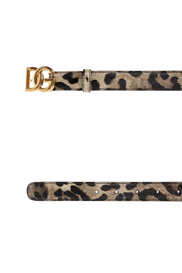 Dolce & Gabbana Skórzany pasek