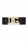 DOLCE & GABBANA three-piece silk pajama set Waist belt with logo