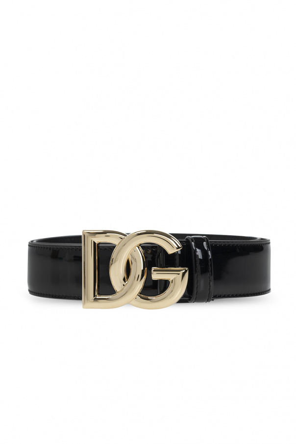 Dolce & Gabbana Leather belt with logo | Women's Accessories | Vitkac
