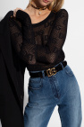 Dolce & Gabbana scoop-neck tank top Dolce & Gabbana DG Girls Mini-Tasche aus Denim