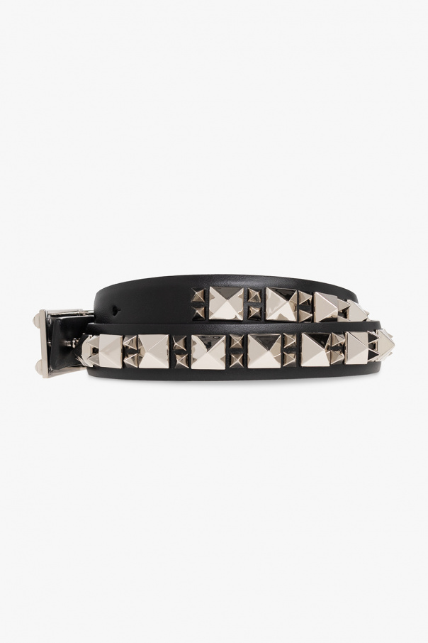 Dolce & Gabbana Embellished leather belt