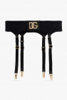 Dolce & Gabbana BLACK Suspender belt with logo
