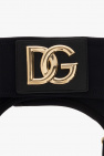 Dolce & Gabbana BLACK Suspender belt with logo