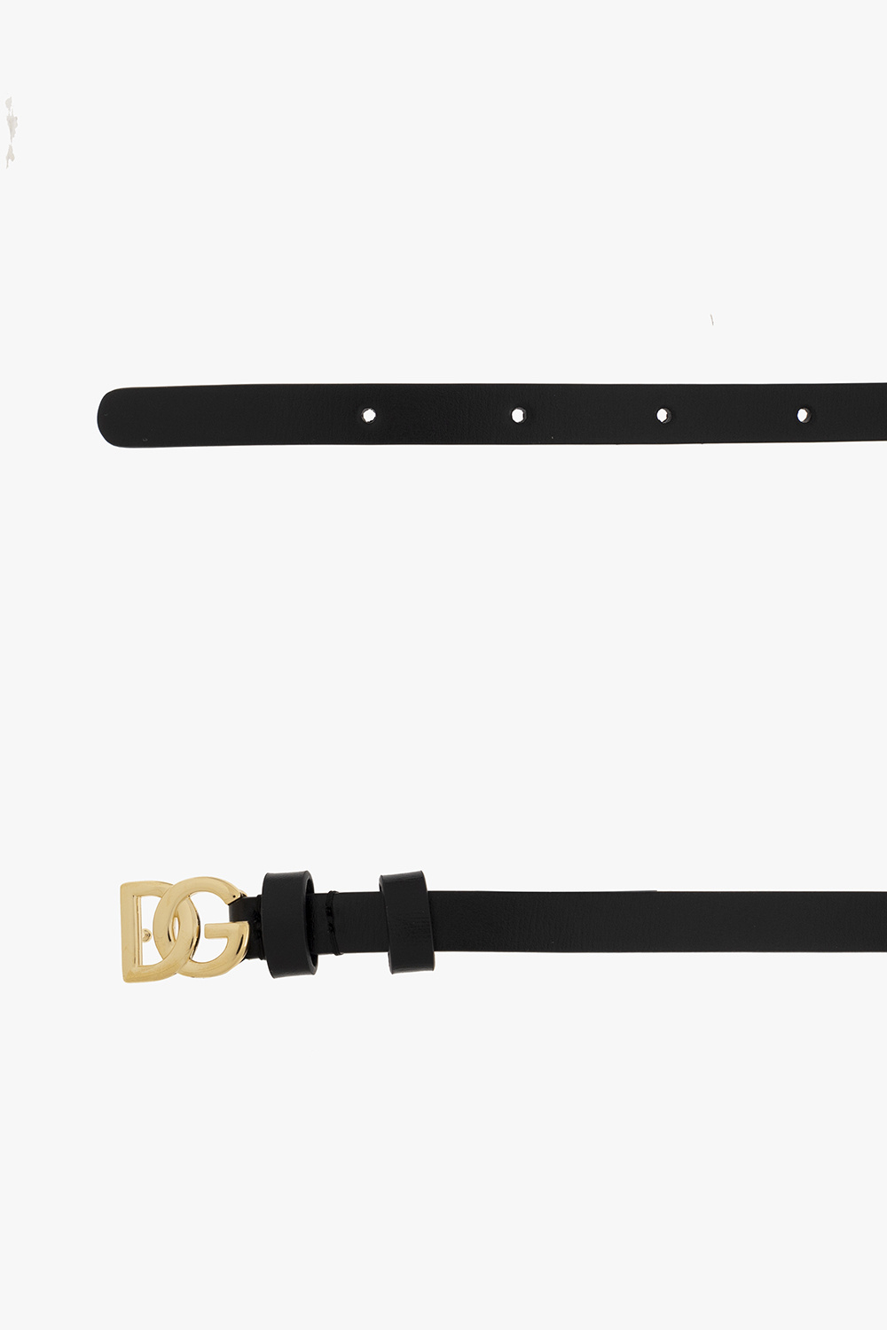 dolce SPACE & Gabbana Leather belt with logo