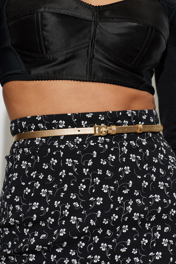 Dolce & Gabbana Leather Belt