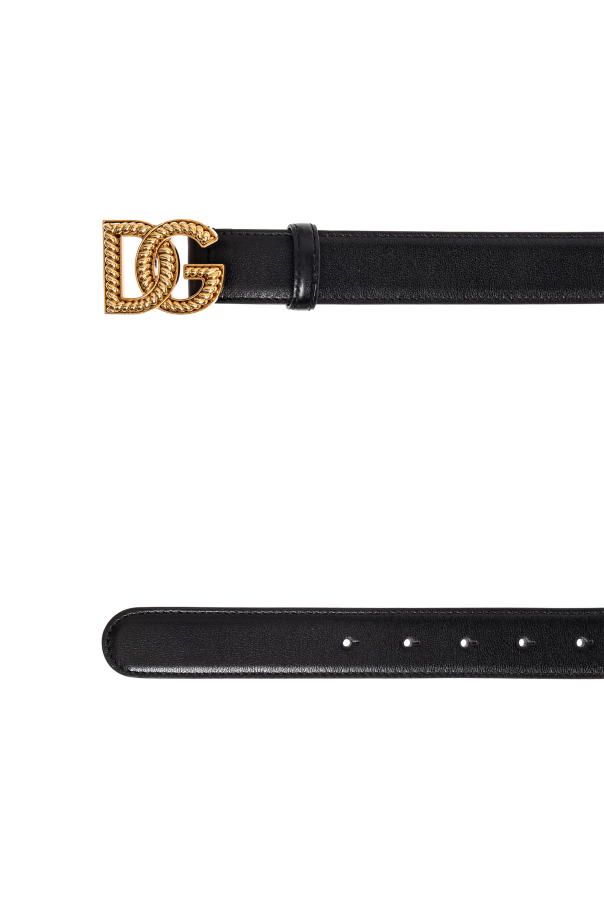 Dolce & Gabbana Skórzany pas