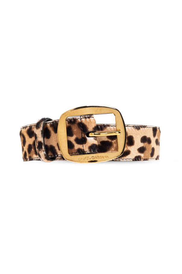 Belt with animal motif od Dolce & Gabbana