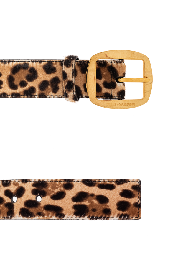 Dolce & Gabbana Belt with animal motif