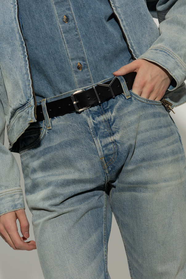 Y Project Leather belt