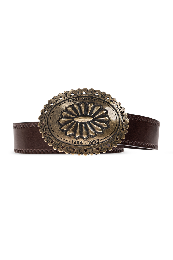 Leather Belt with Buckle od Dsquared2