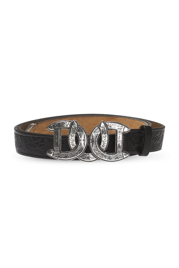 Belt with an embossed pattern od Dsquared2