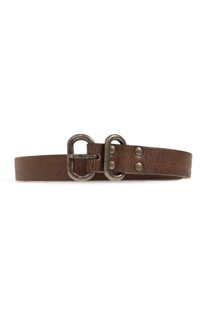 Leather belt