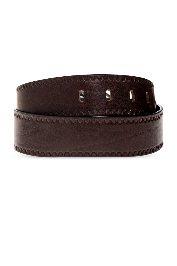 Dsquared2 Cinturón de piel con hebilla