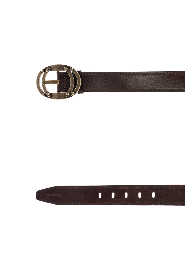 Dsquared2 Cinturón de piel con hebilla