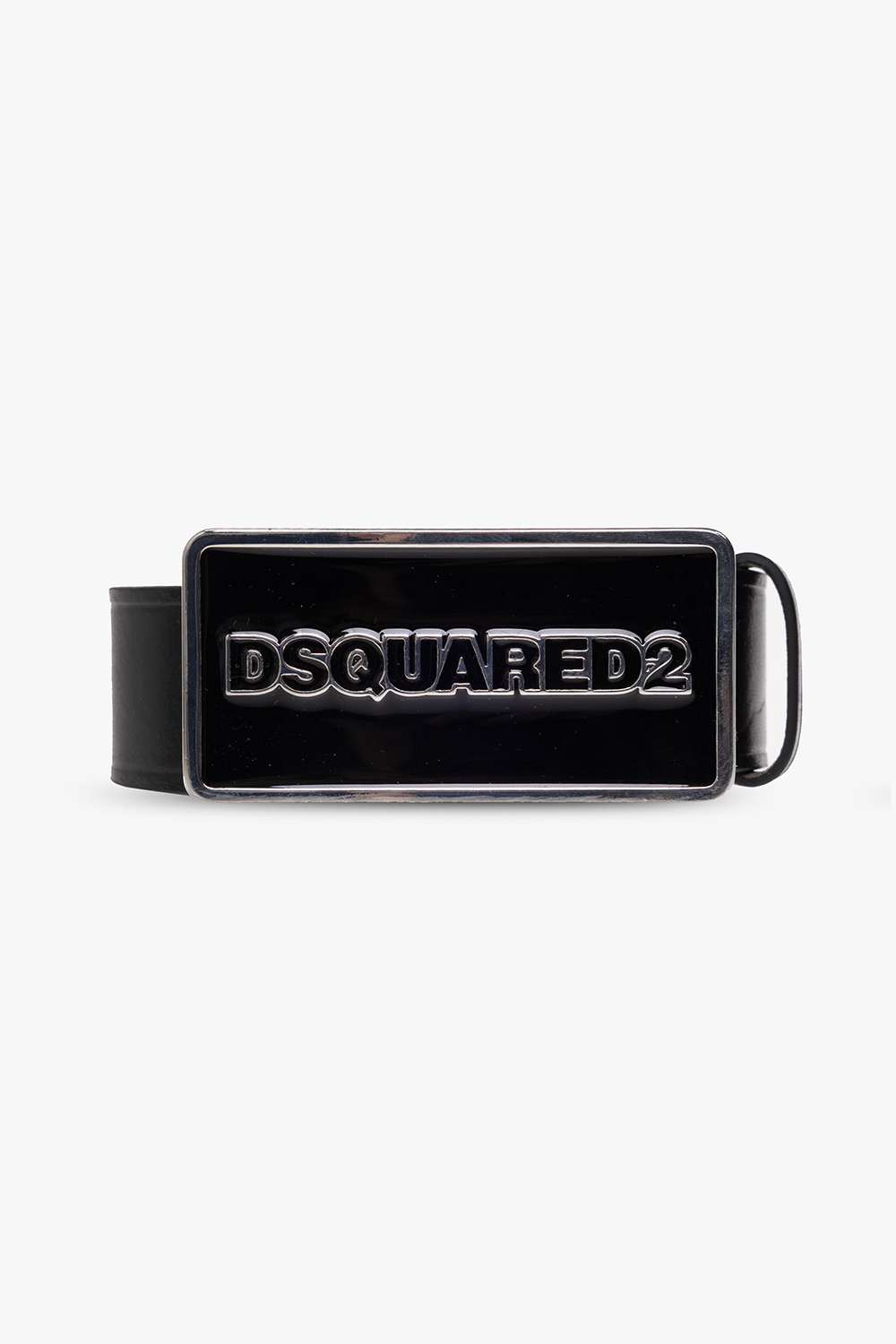 Dsquared2 Leather belt with logo