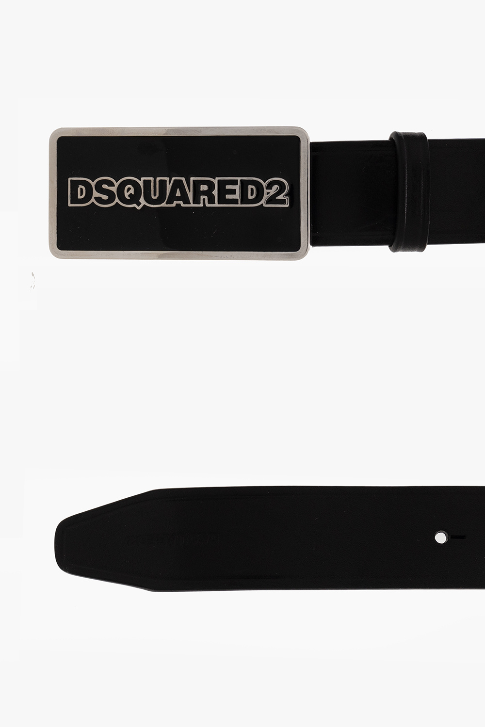 Dsquared2 Leather belt with logo