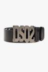 Dsquared2 BLACK Belt with logo
