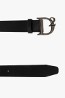 Dsquared2 BLACK Belt with logo