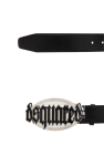 Dsquared2 BLACK Leather belt