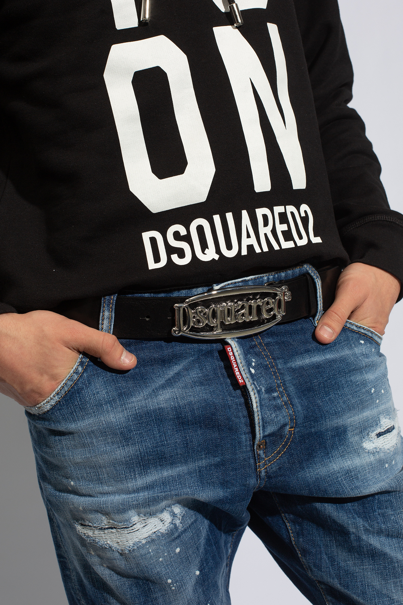 Dsquared2 Belt with logo