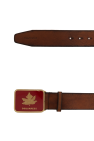 Dsquared2 BROWN Leather belt