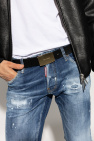 Dsquared2 BLACK Leather belt