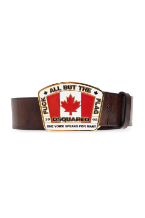 Leather belt