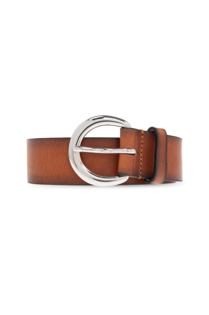 Leather belt 