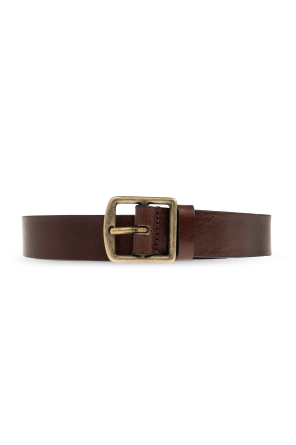 Leather belt