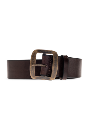 Leather belt
