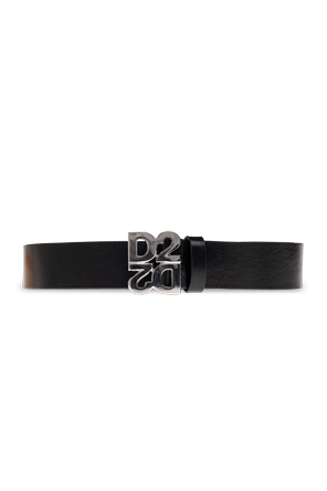 Leather Belt with Buckle