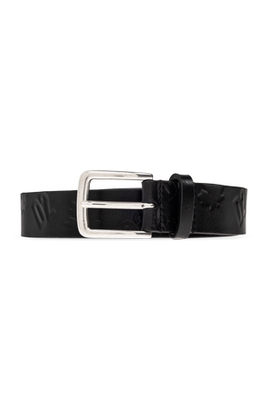 Leather belt