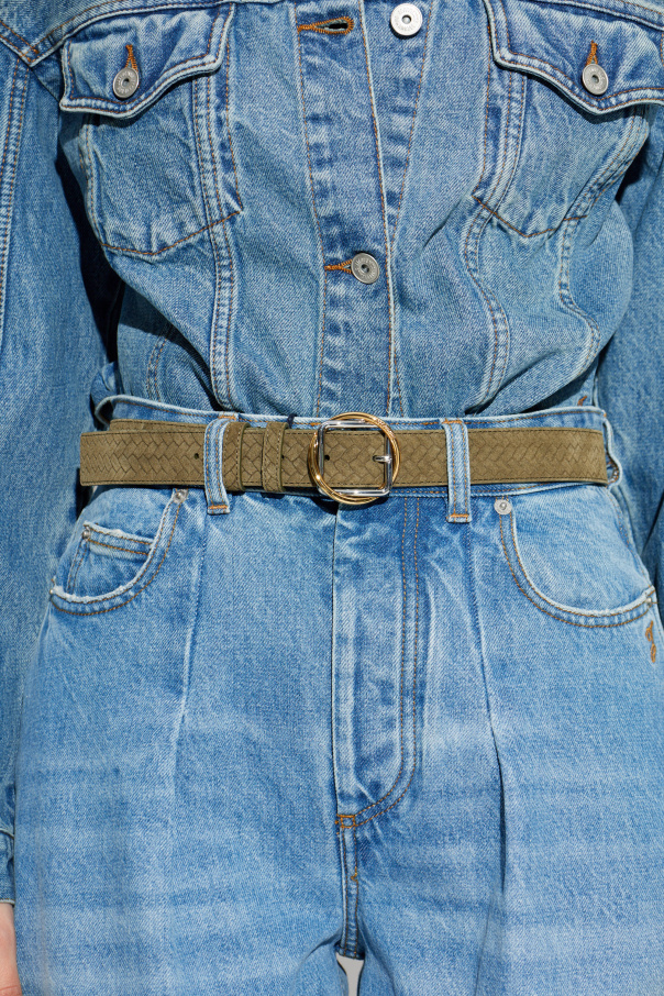 Jacquemus Suede belt