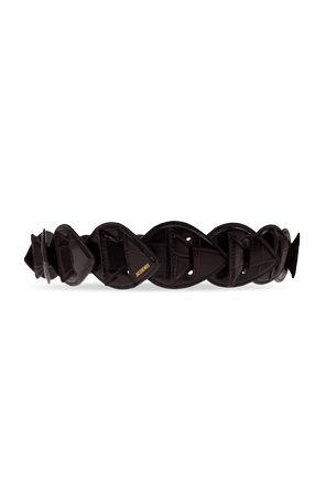 Leather belt ‘Poissona’