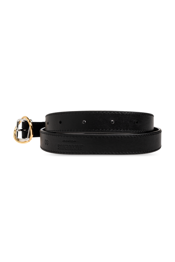 Jacquemus Leather belt "Salon"