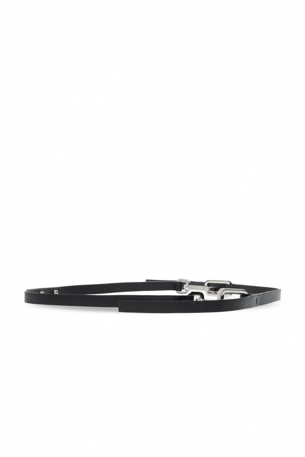 Dsquared2 Leather belt with logo