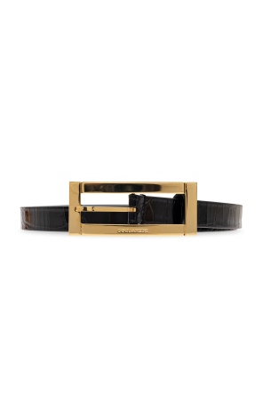 Leather belt