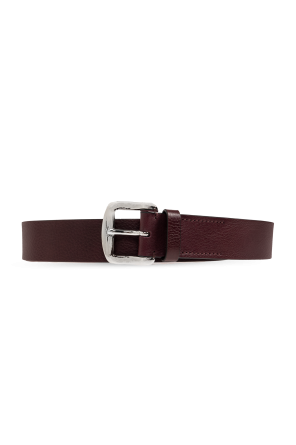 Leather belt