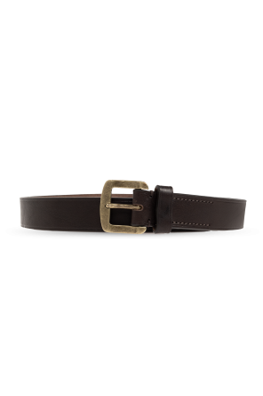 Leather belt