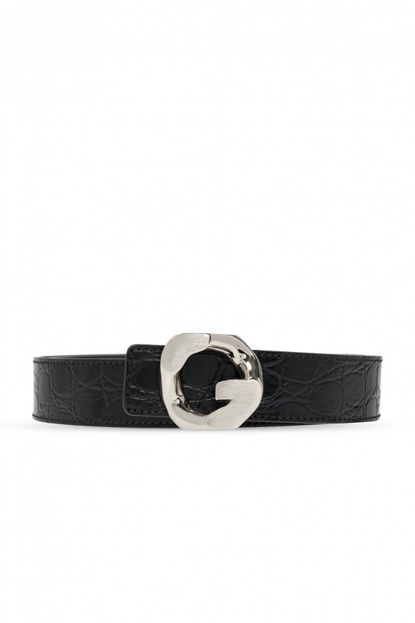 givenchy fall Leather belt