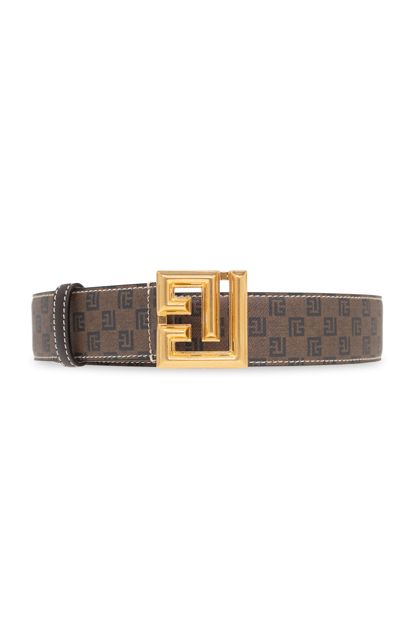 balmain mit Monogrammed belt