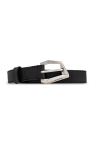 Ader Error BLACK Leather belt