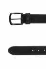 AllSaints BLACK ‘Carson’ leather belt