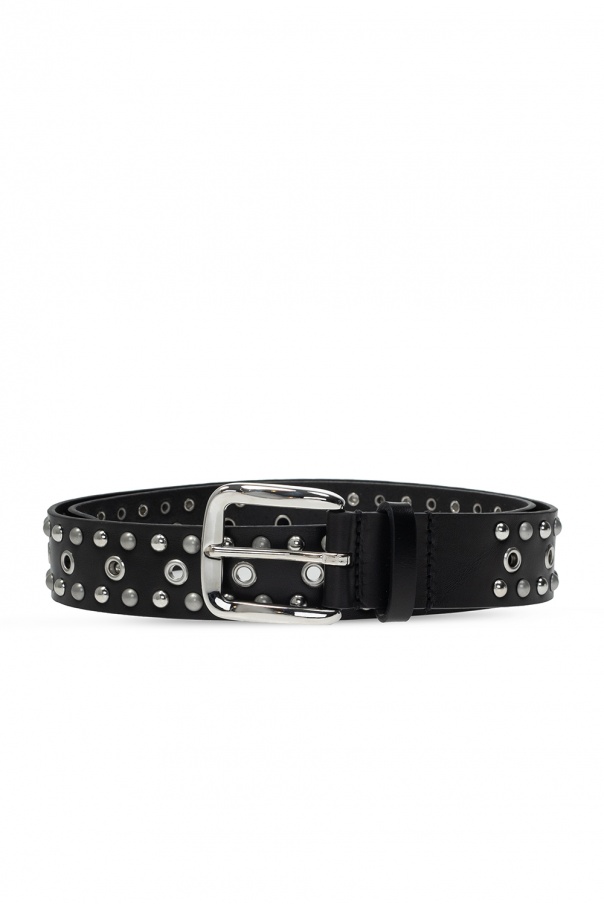 Isabel Marant Leather logo belt