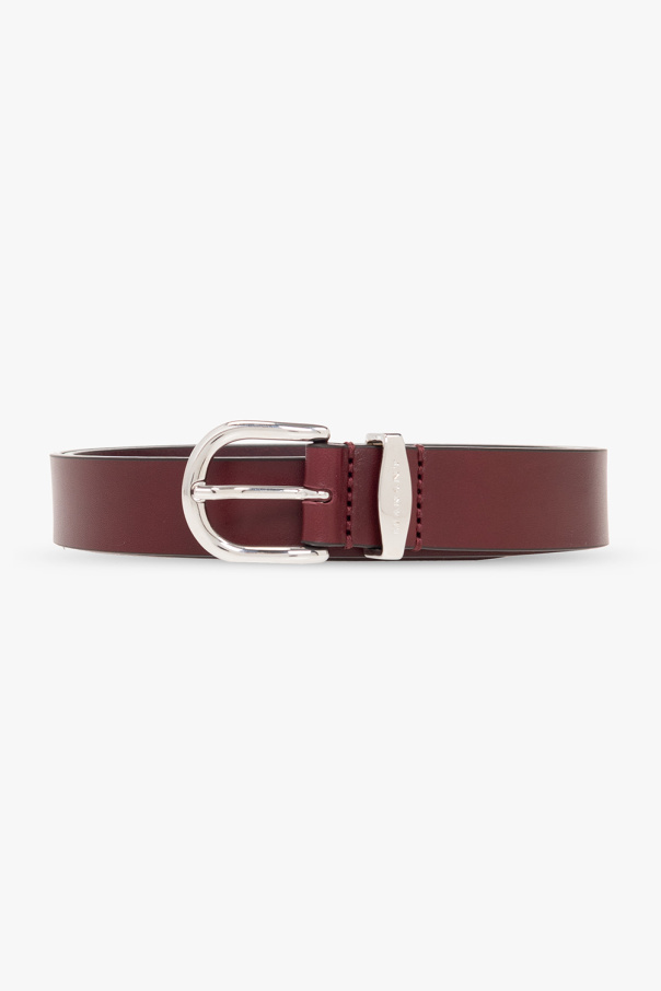 ‘Zaddh’ leather belt od MARANT