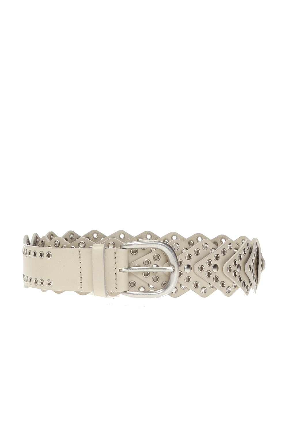 isabel marant belt white